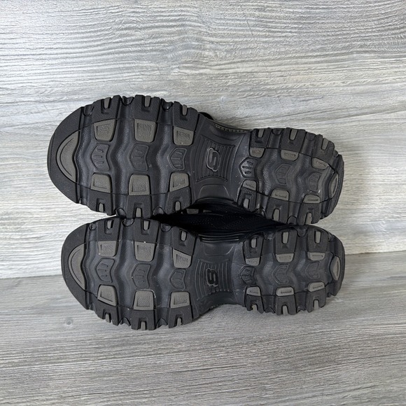 Skechers D'Lites 11949 Black Memory Foam Athletic Sneakers Women's Size US 8.5 - Picture 10 of 11